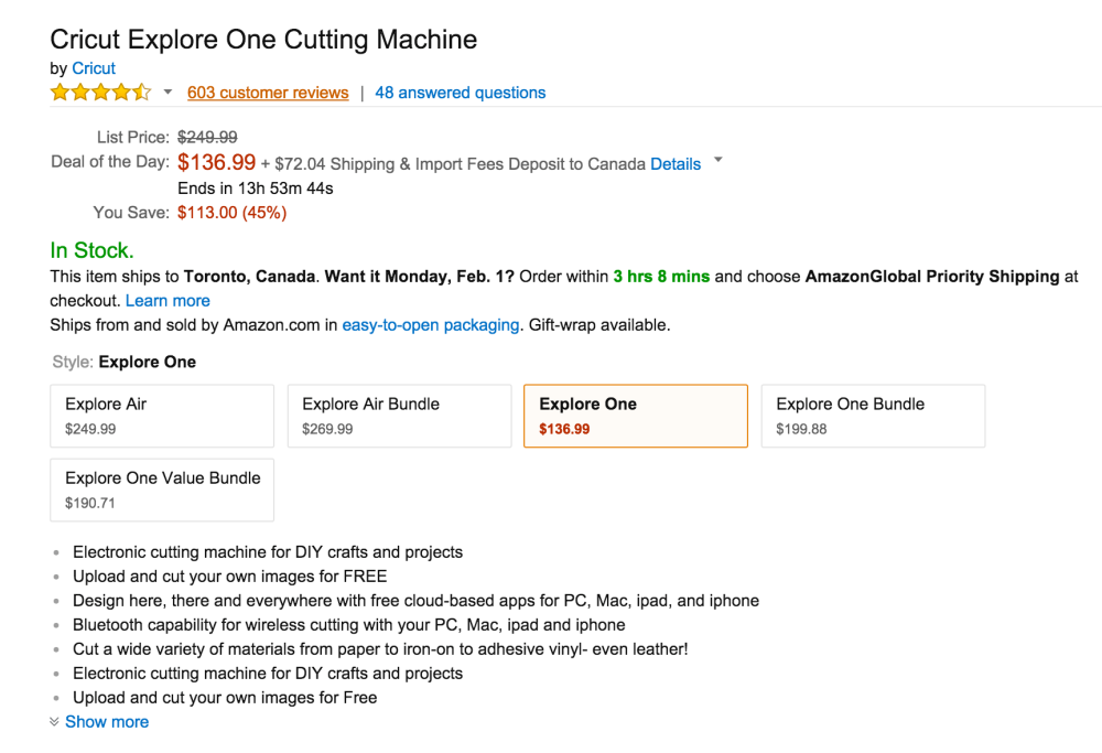Cricut Explore One Cutting Machine-sale-02