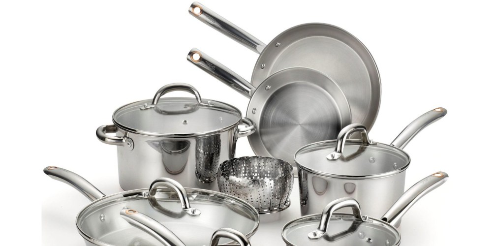 T-fal (C836SD) 13-Piece Ultimate Stainless Steel Cookware Set-3