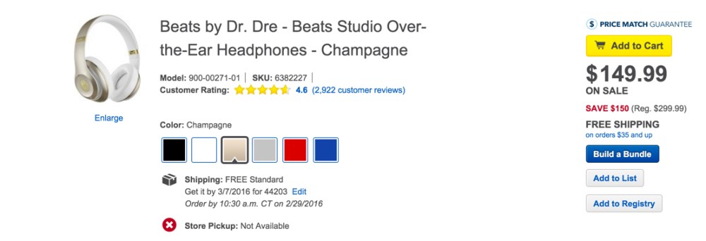 Beats by Dr. Dre - Beats Studio Over-the-Ear Headphones