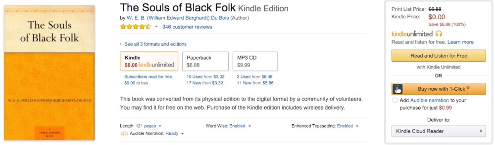 The Souls of Black Folk Kindle Edition