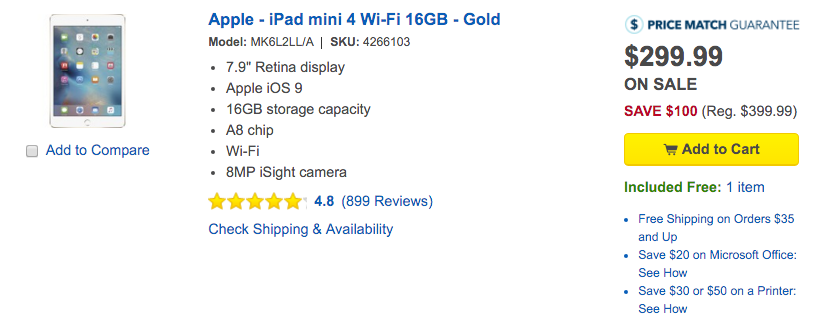 apple-ipad-mini-4-best-buy-deal