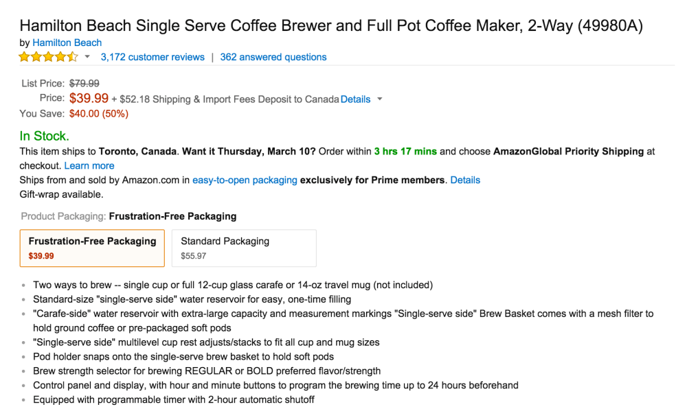 Hamilton Beach 2-Way Single Serve Brewer and Coffee Maker (49980A)-2
