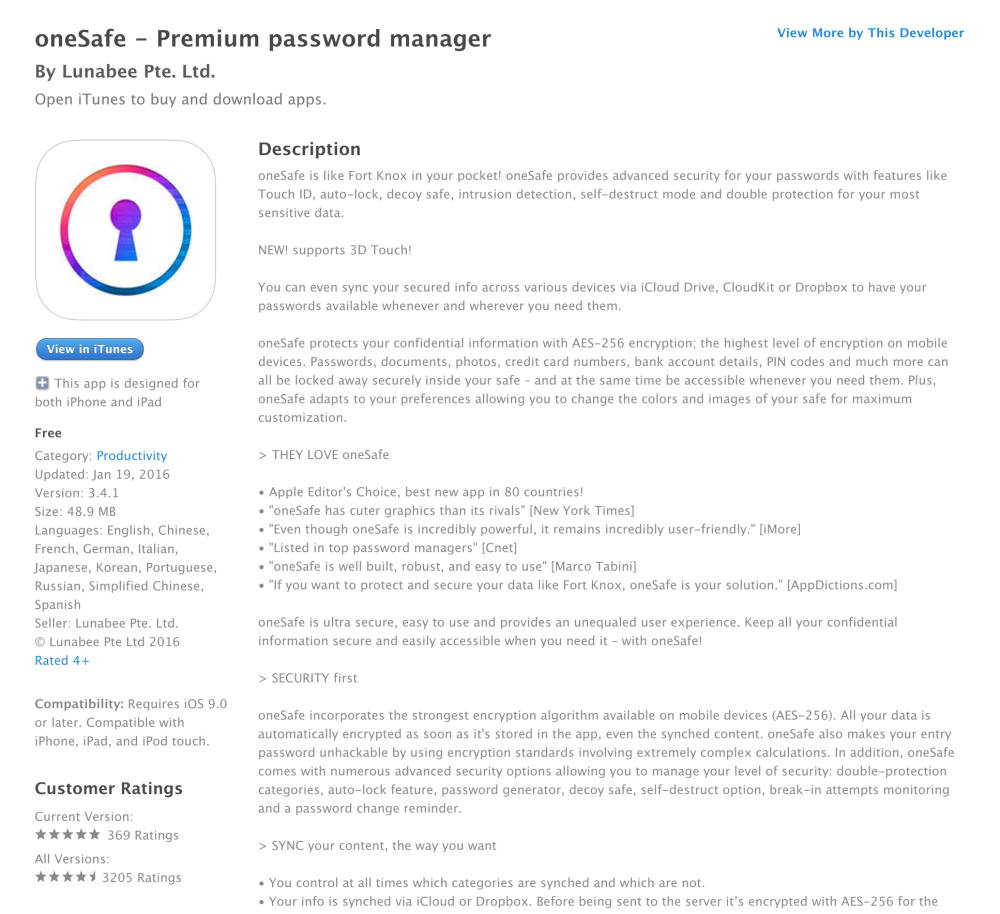 onesafe-premium-password-manager-deal