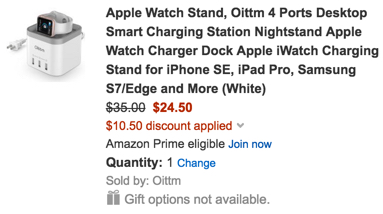 apple watch stand charger