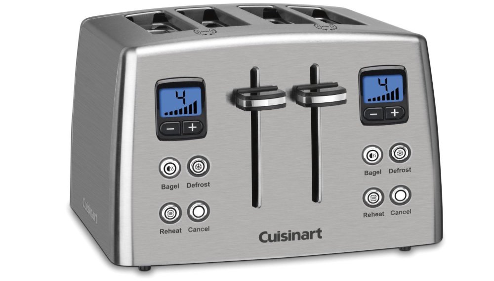 Cuisinart Countdown 4-Slice Stainless Steel Toaster (CPT-435)