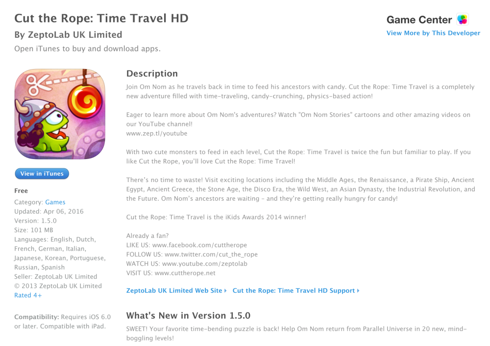 Cut the Rope Time Travel-sale-free-05