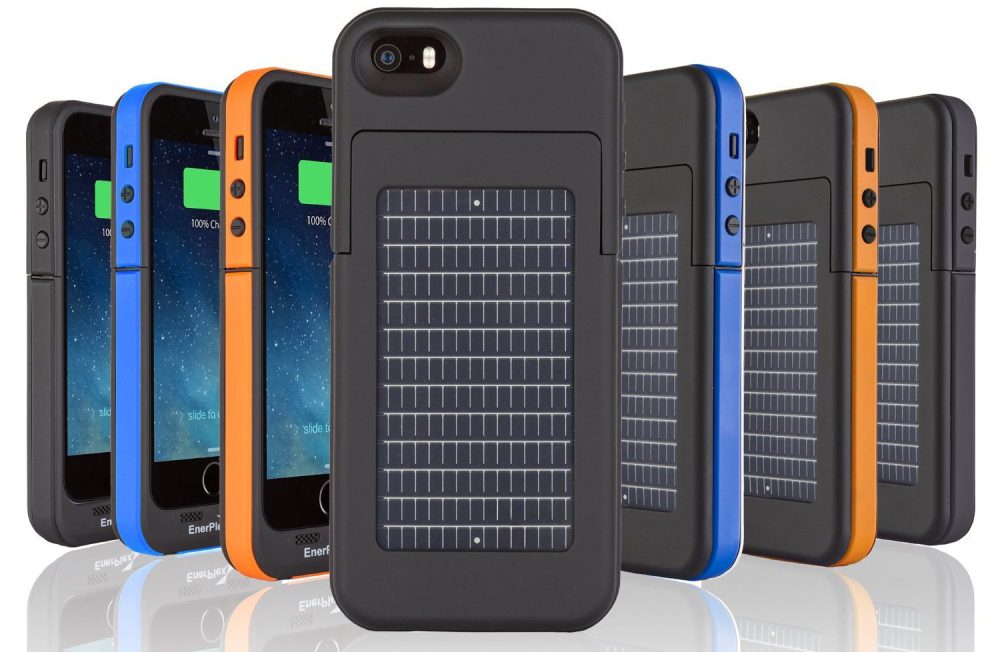 EnerPlex Surfr Battery & Solar Case for iPhone SE, 5s and 5