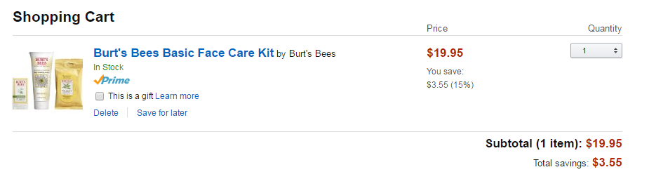 burts bees care