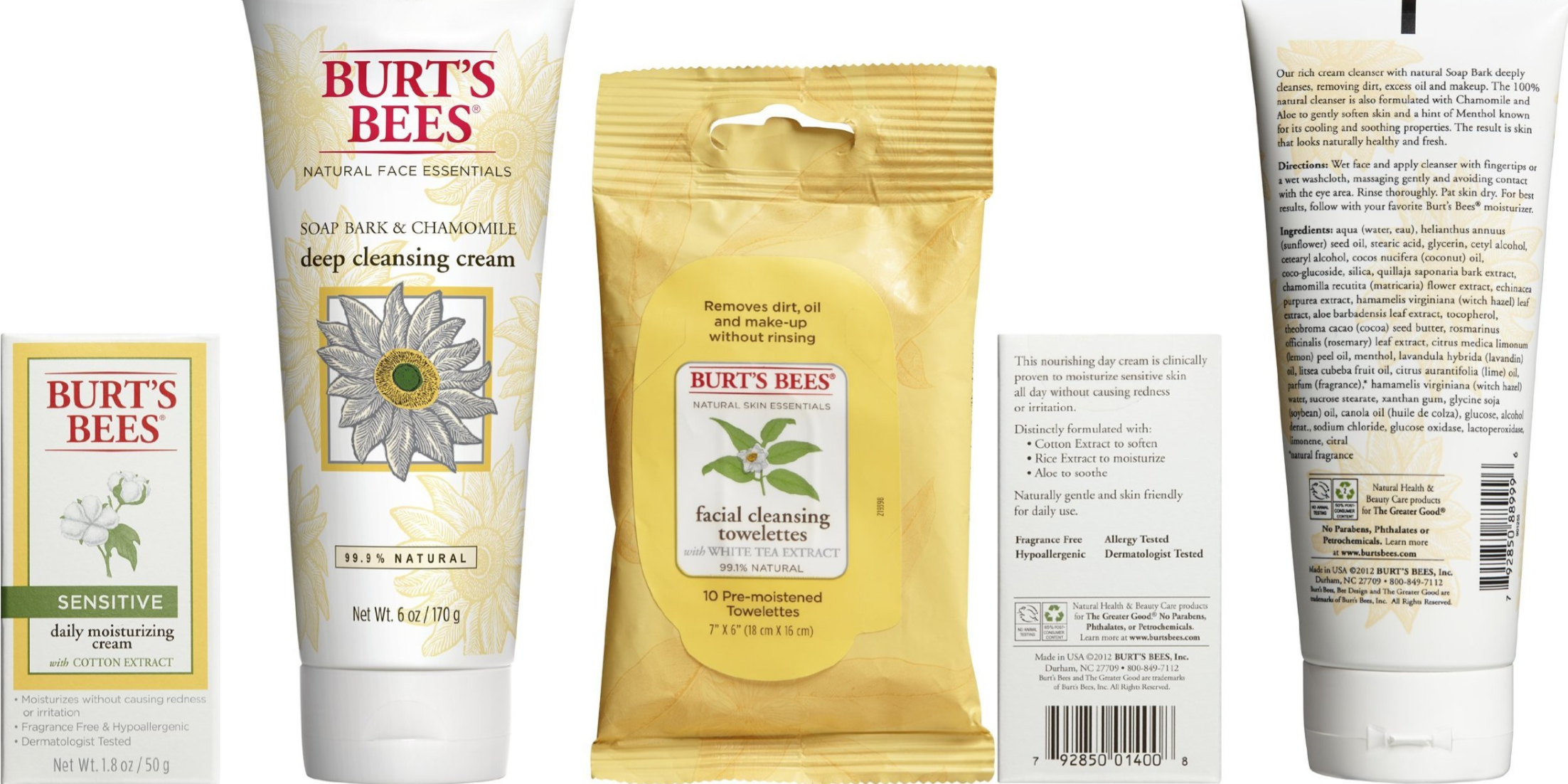 burts bees facial kit
