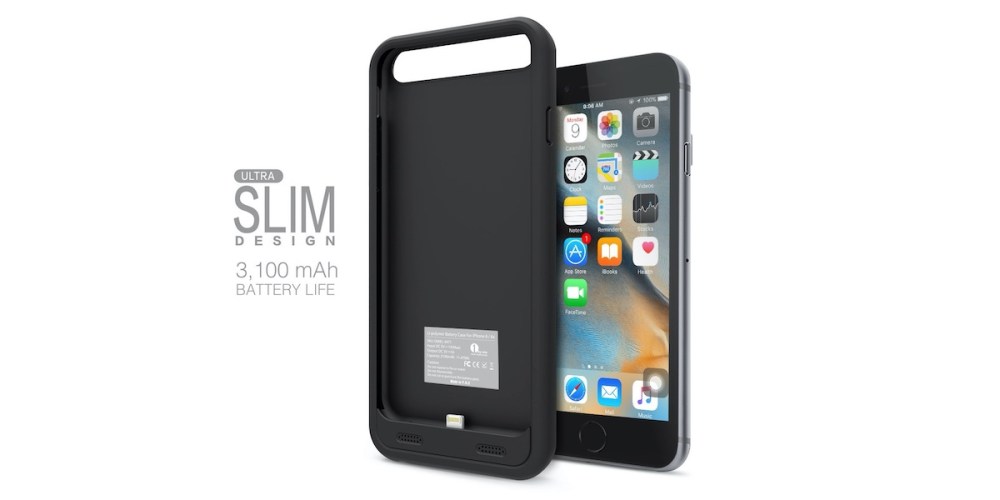 1byone 3,100 mAh Battery Case for iPhone 6 : 6s