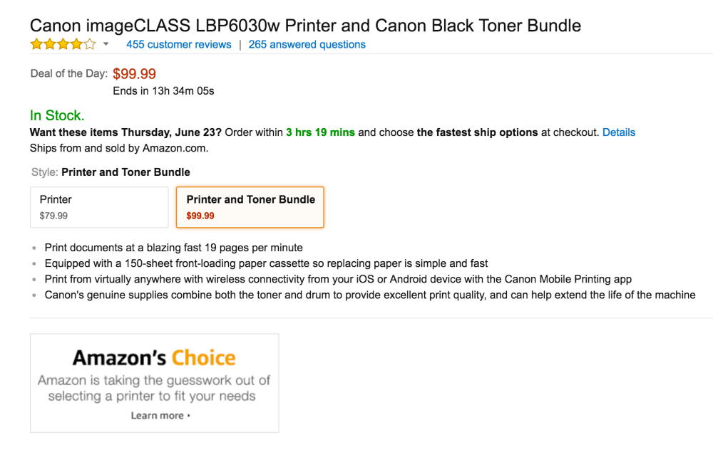 Canon imageCLASS LBP6030w Printer-4