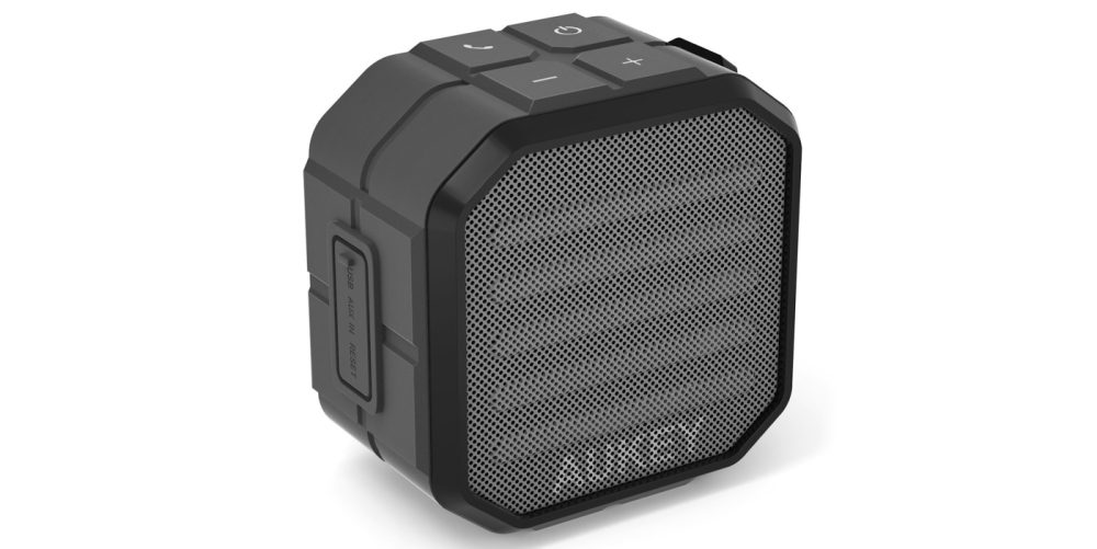 Aukey Bluetooth speaker water resistant