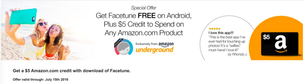 facetune-amazon-credit-deal