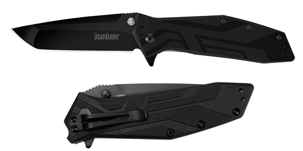 kershaw knives black