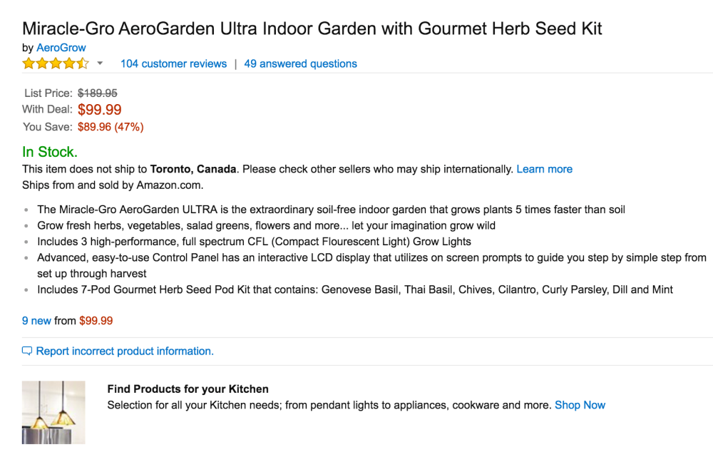 Miracle-Gro AeroGarden Sprout with Gourmet Herb Seed Pod Kit-3