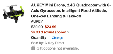 aukey mini drone
