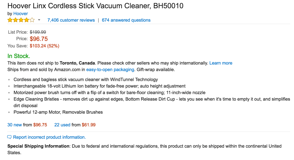Hoover Linx Cordless Stick Vacuum Cleaner-2