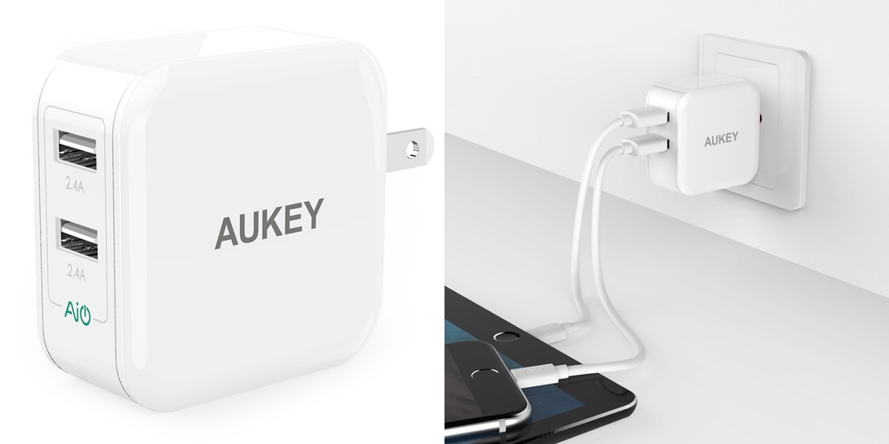 aukey-dual-port-wall-charger