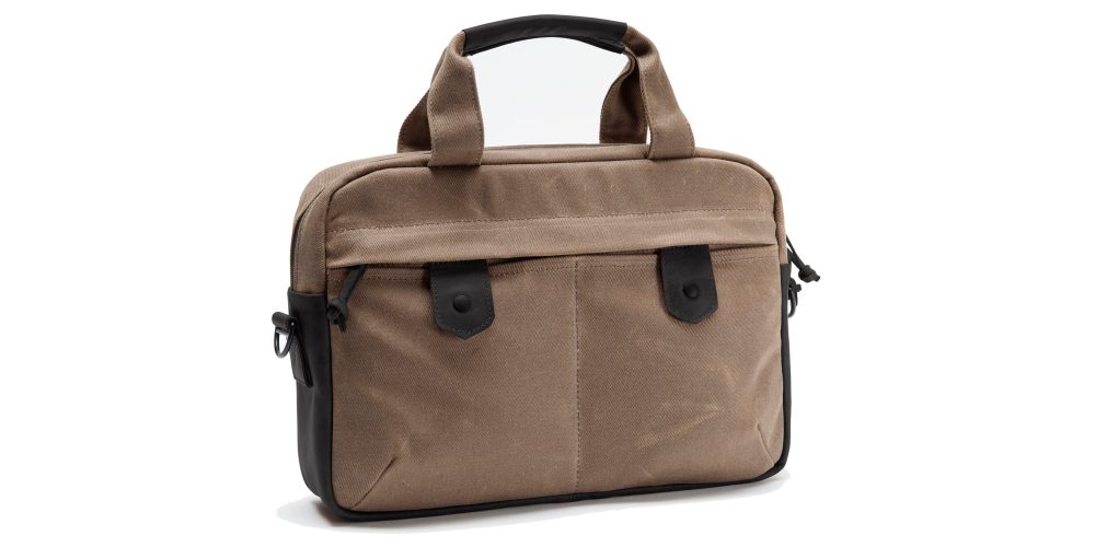 Bolt Briefcase Large Canvas Grizzly