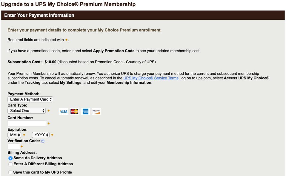 ups-promo-code-my-choice-membership