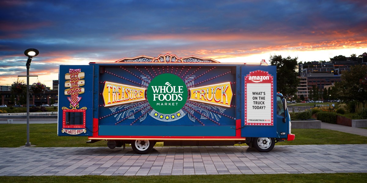 Whole Foods truck