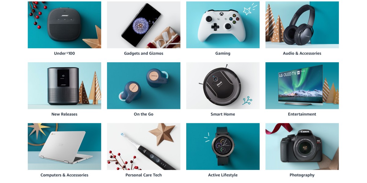 Amazon Holiday Electronics Gift Guide