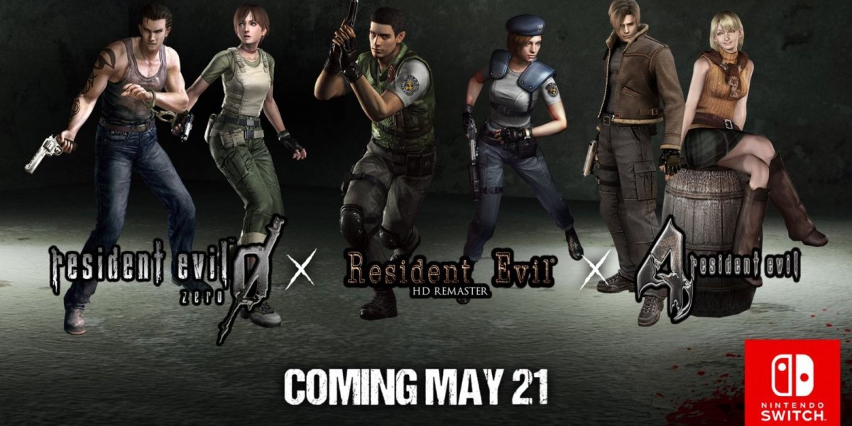 Nintendo Switch Resident Evil games coming in May