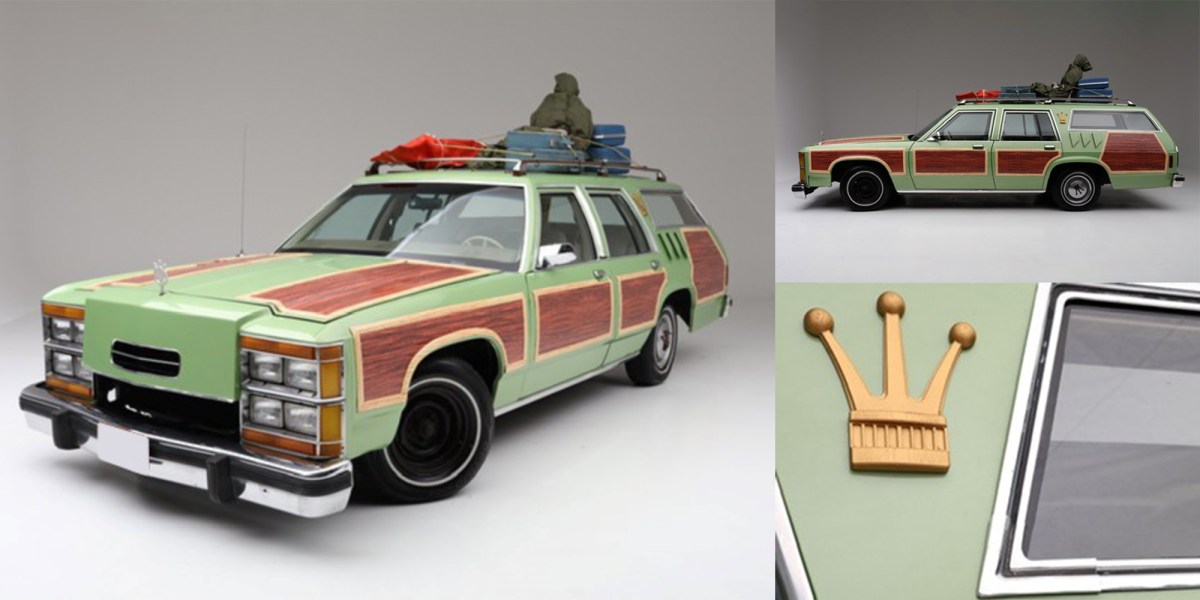National Lampoon's Vacation station wagon detail