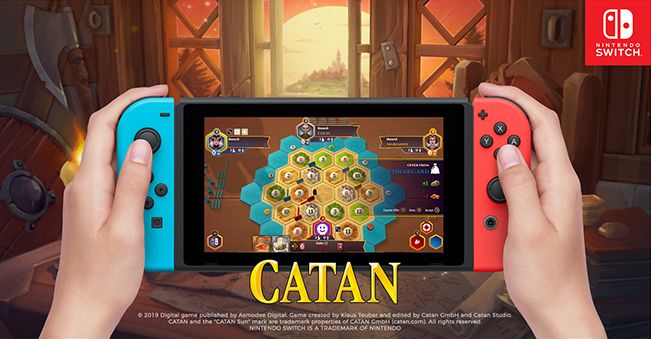 Catan for Nintendo Switch hits this summer