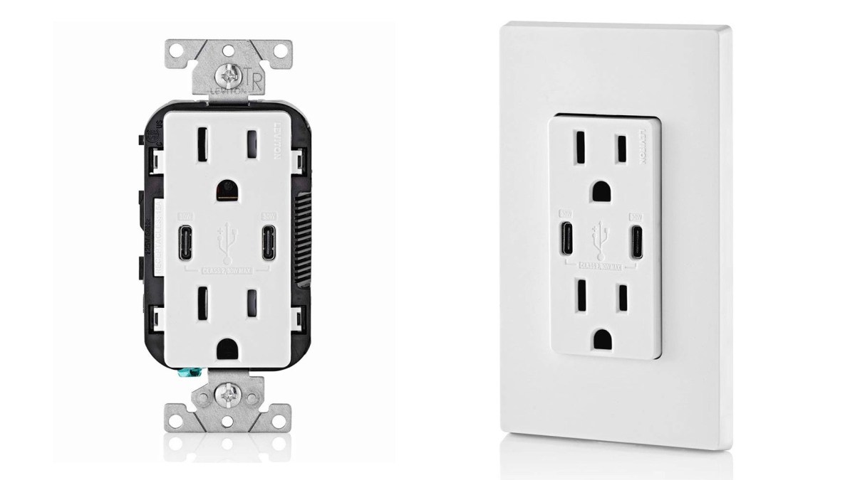 Leviton usb-c wall outlet