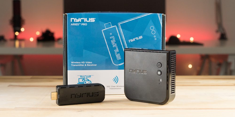 Nyrius Aries Pro transmitter and receiver 