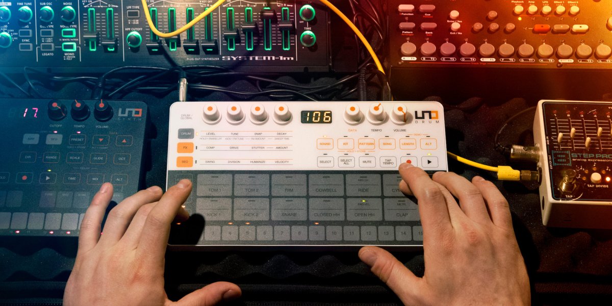 UNO Drum is one most affordable drum machines out there
