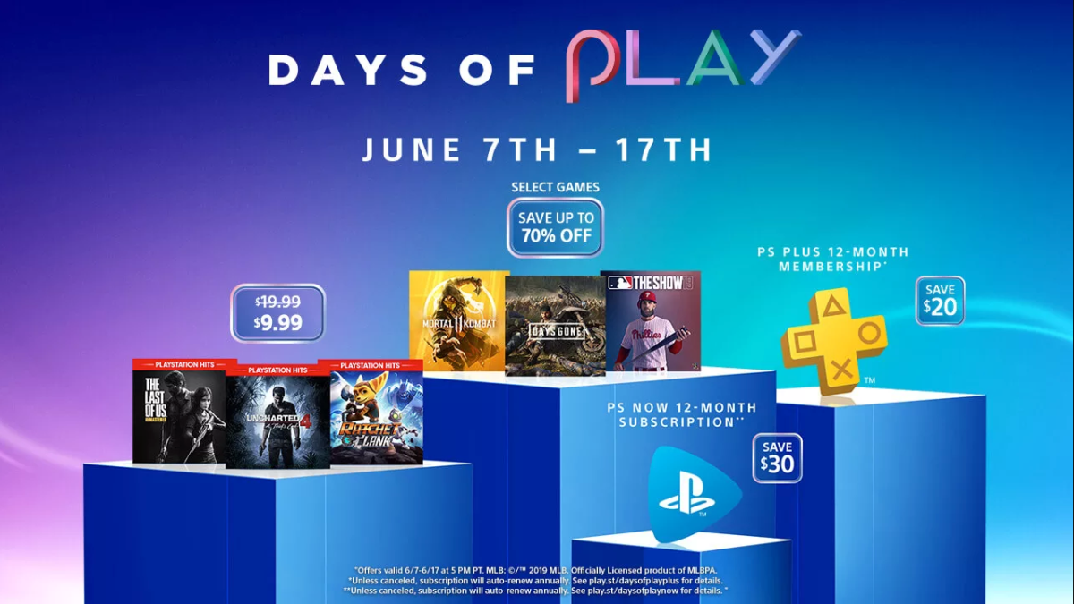 PlayStation Summer Sale Days of Play
