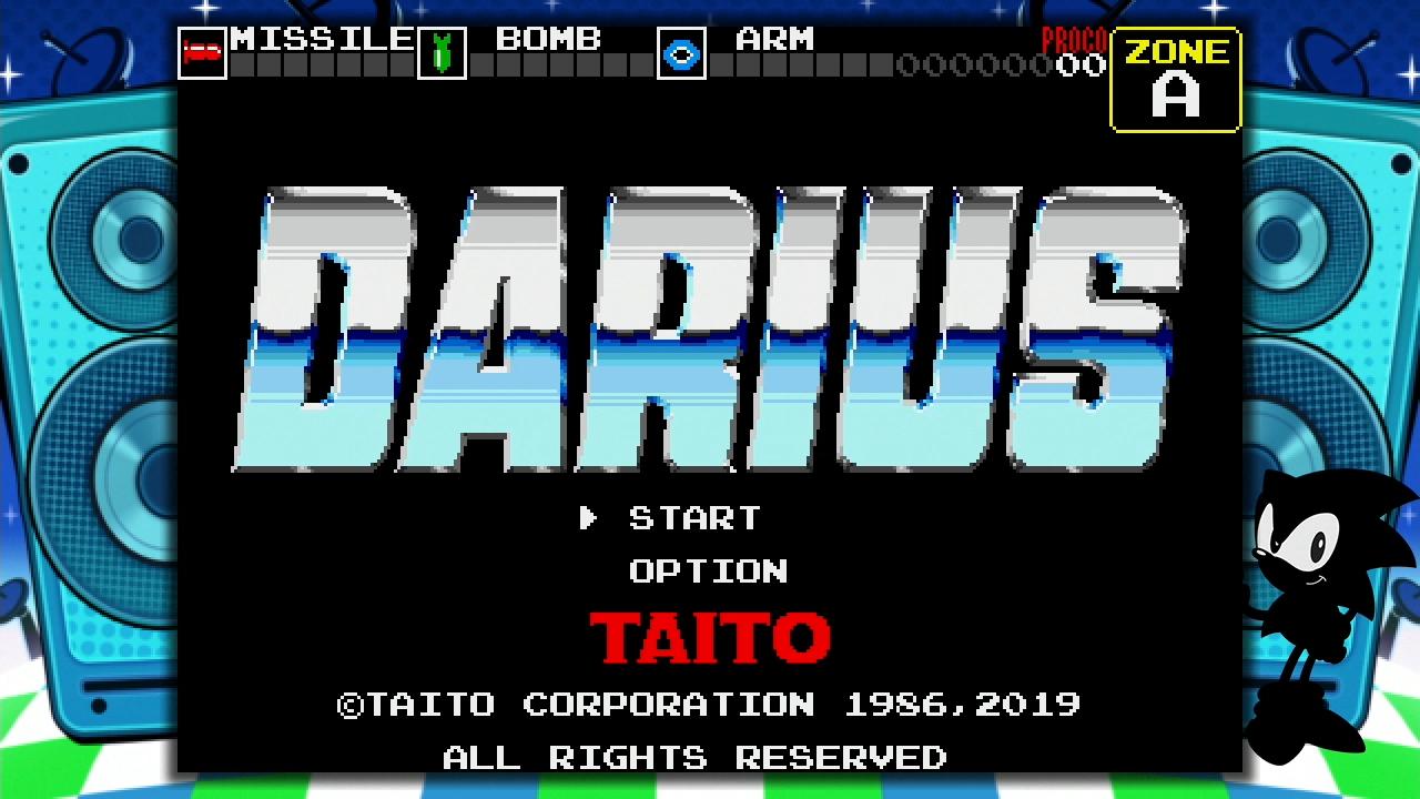 Sega Genesis Mini games Darius
