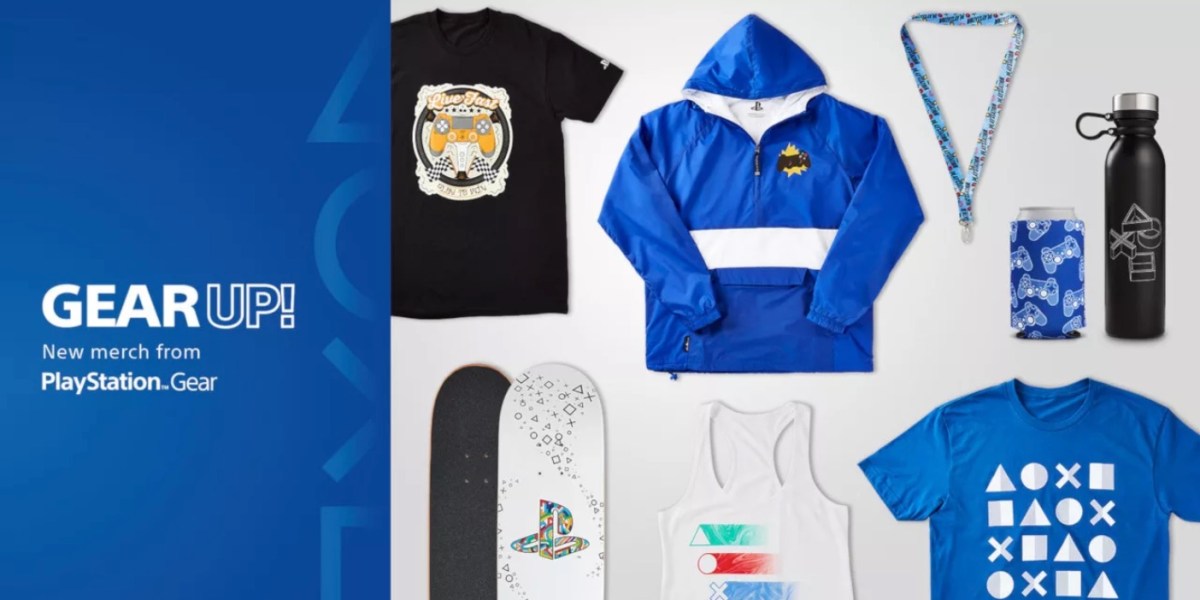 New PlayStation Gear lineup