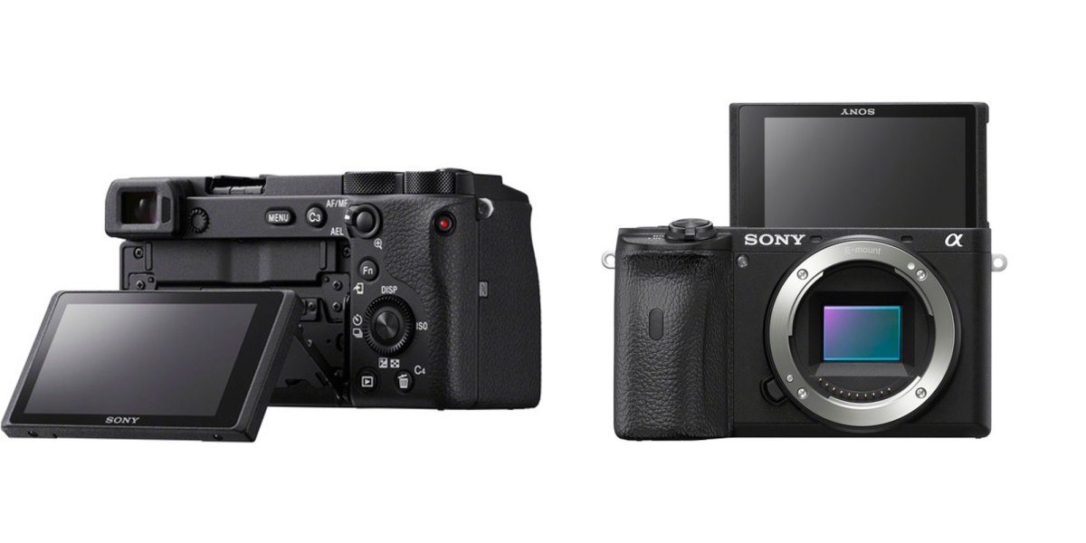 Sony a6600 a6100 mirrorless cameras