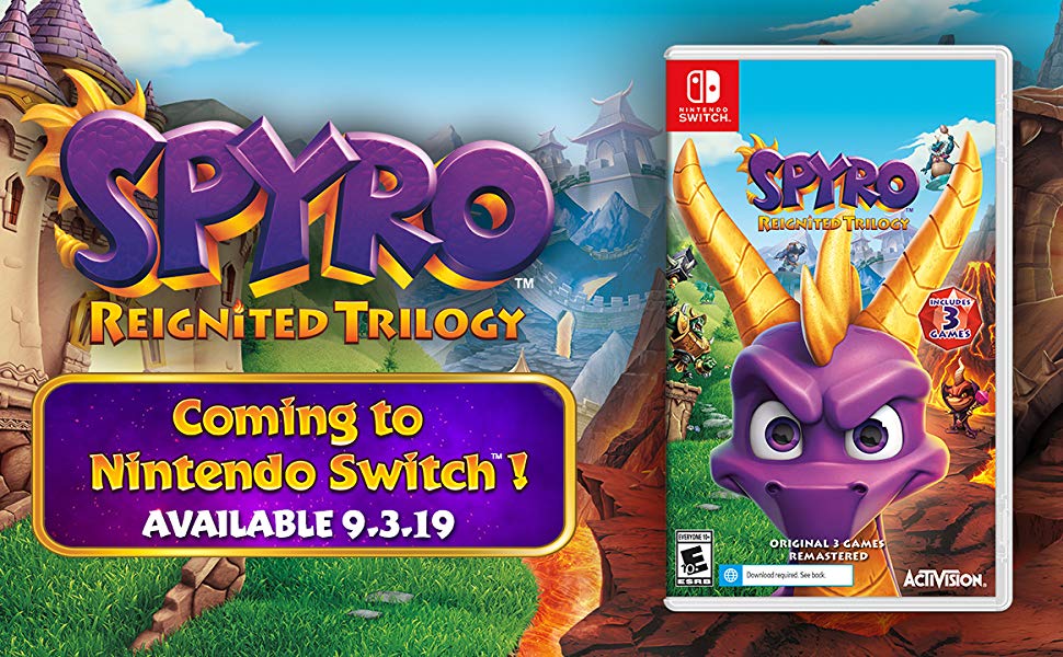 Spyro Trilogy for Switch
