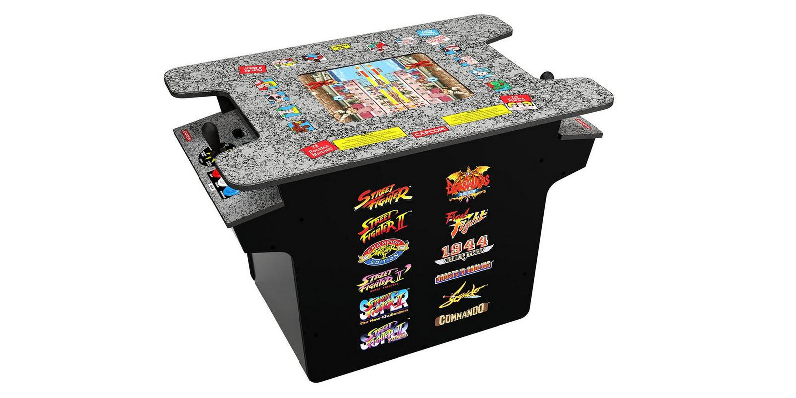 New Street Fighter cocktail cabinet now up for pre-order