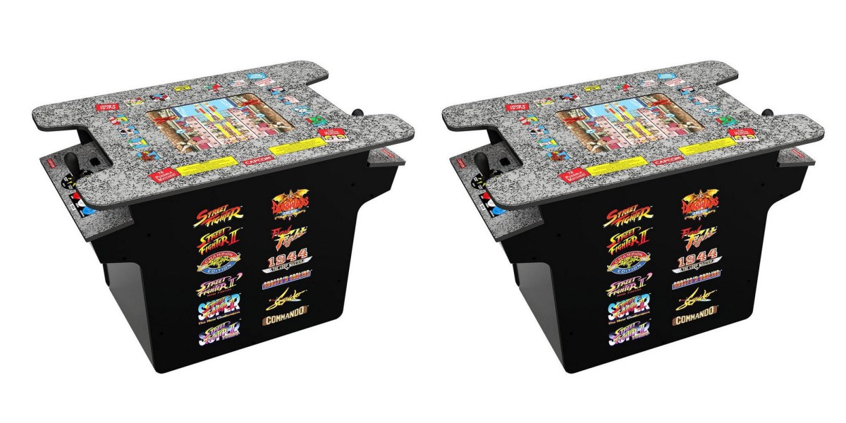 Arcade1Up Street Fighter cocktail cabinet up for pre-order