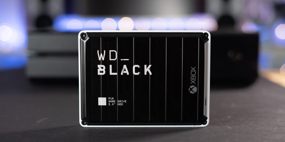 WD Black P10 Xbox One on table