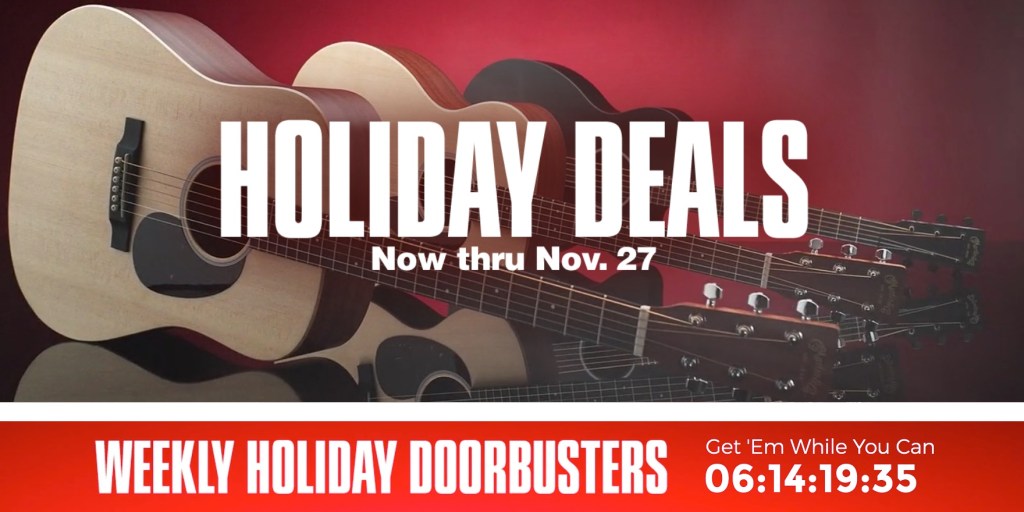 Guitar Center holiday deals 2019