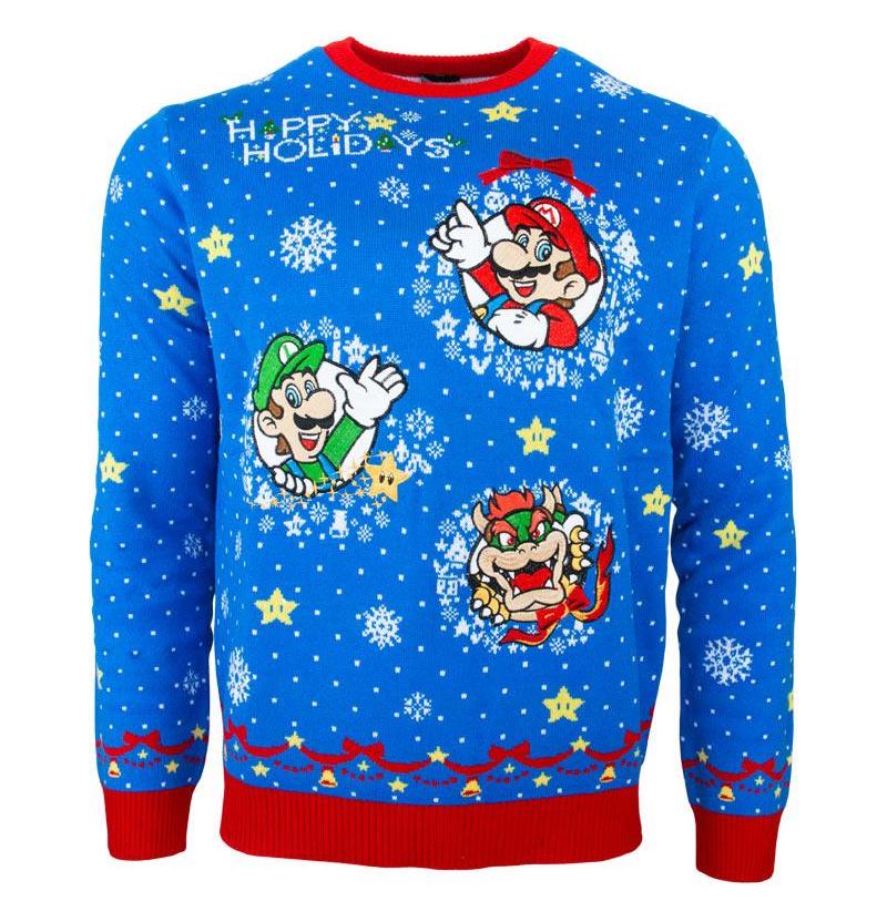 Nintendo Christmas sweaters are here