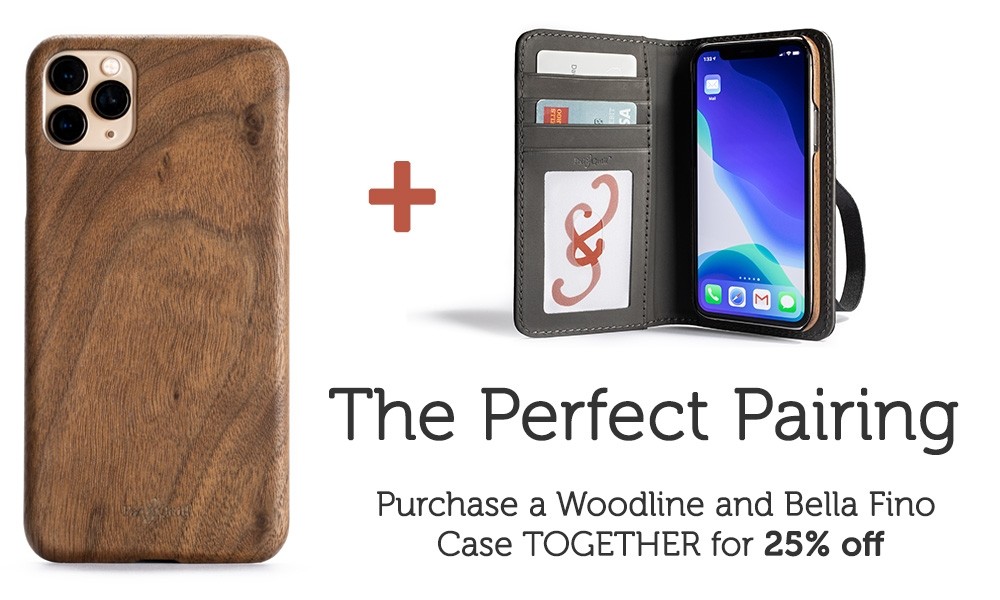 wooden iPhone cases from Pad & Quill