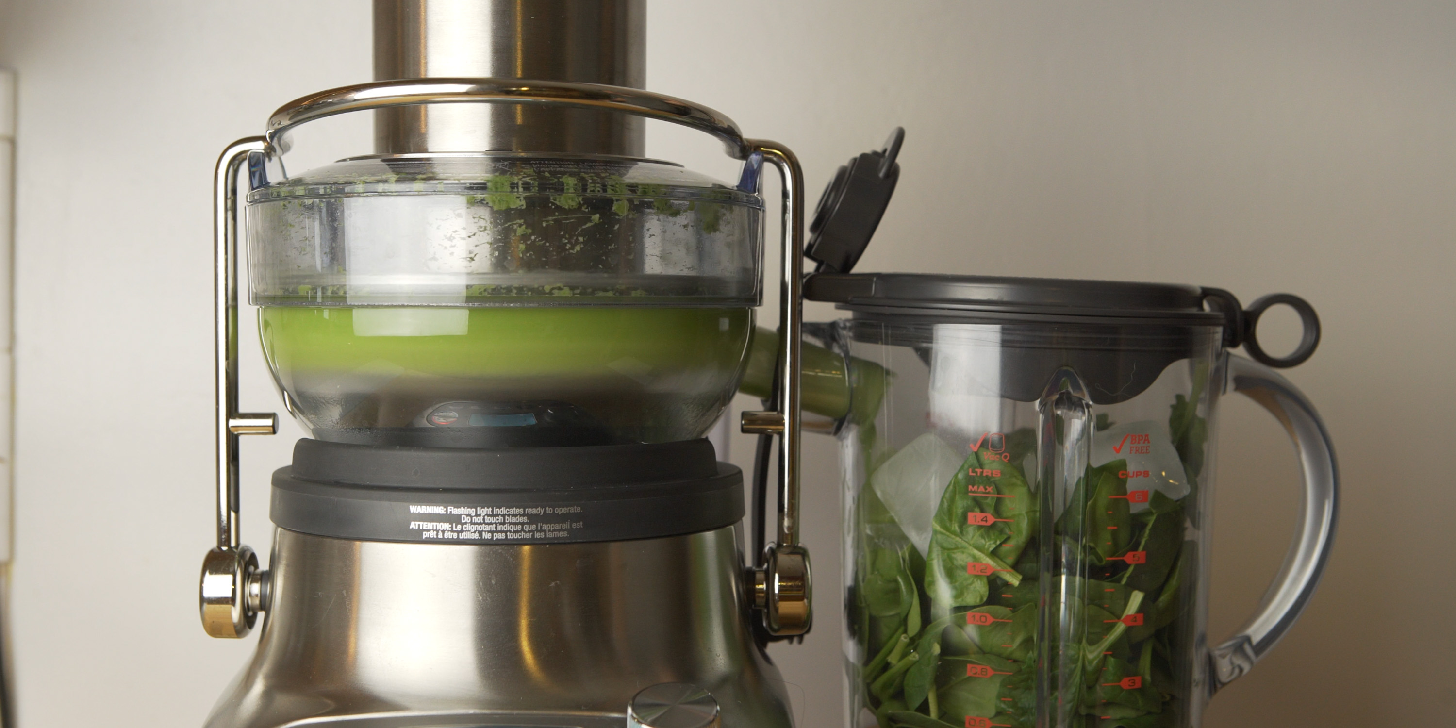 Juicing cucumbers with the 3X Bluicer Pro