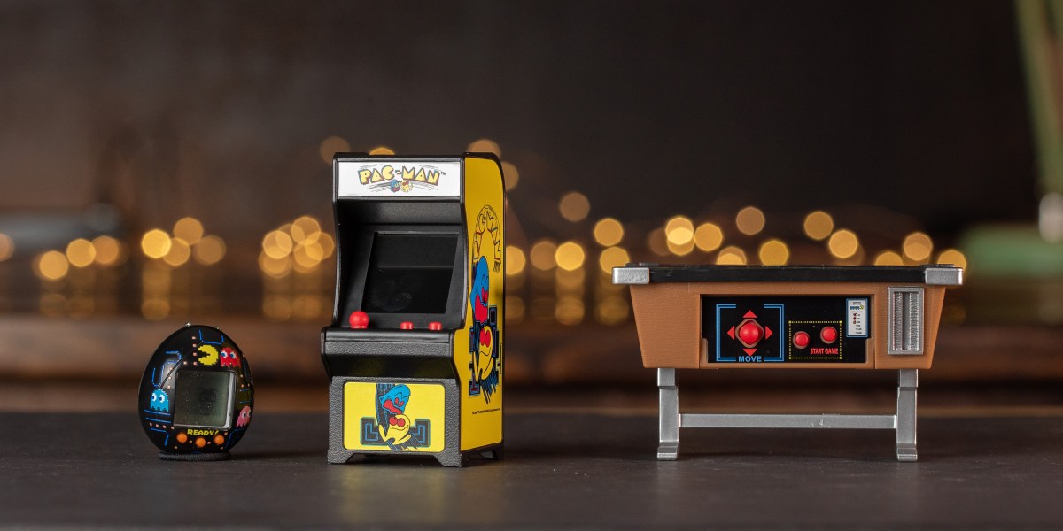 Three PAC-MAN collectibles for 40th Anniversary