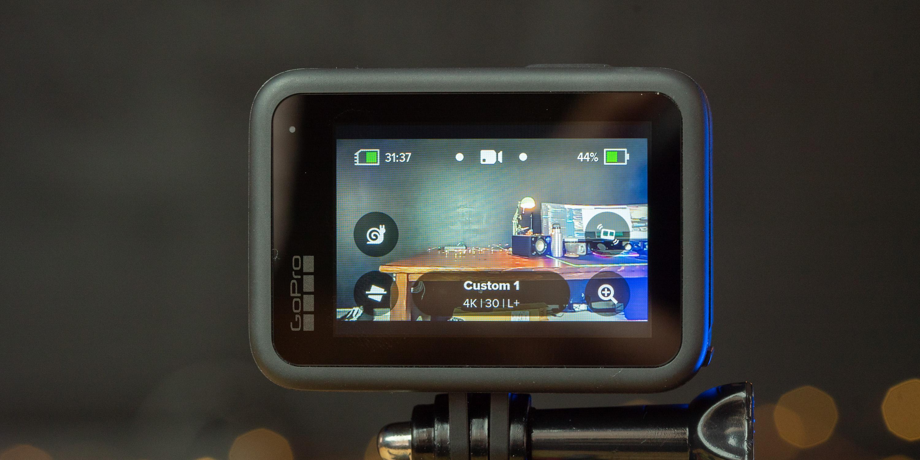 Touchscreen on the GoPro HERO9 Black