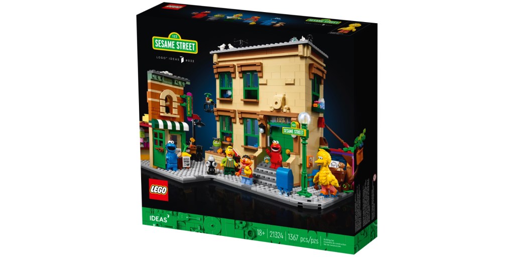LEGO Sesame Street box