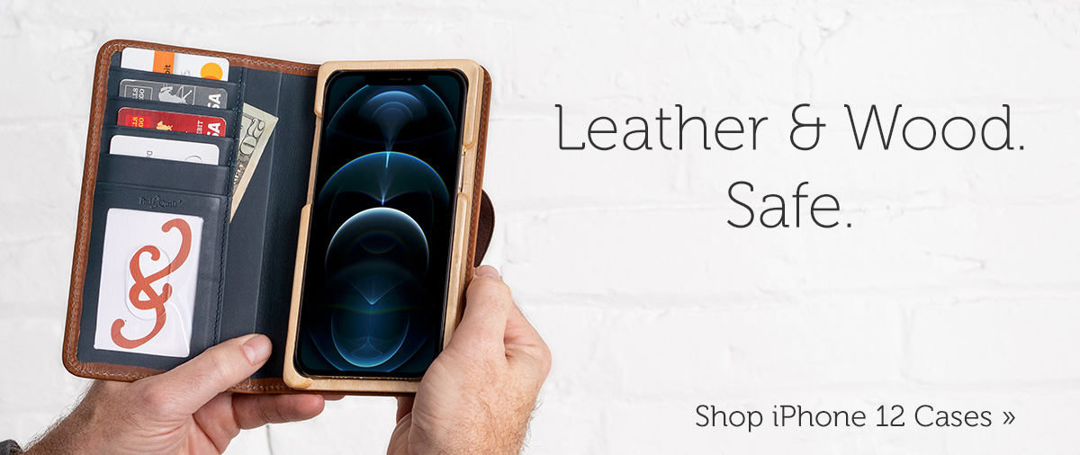 leather iPhone 12 case deals 