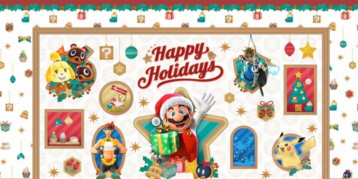 Nintendo Holiday Gift Guide hero