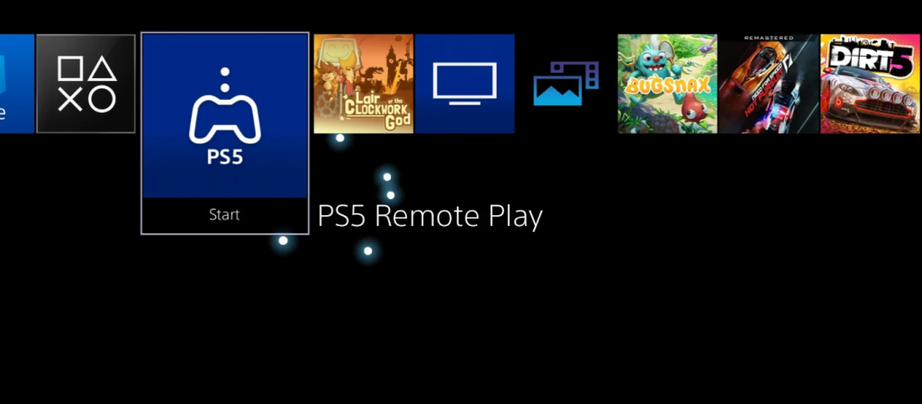 PS5 Remote Play app